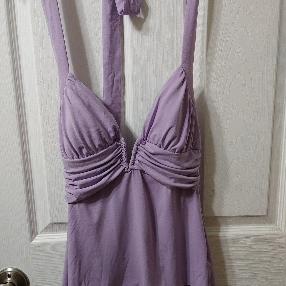 NWT LAVENDER HALTER BY SPEECHLESS